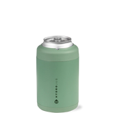 Can Cooler 12oz | 2-in-1 Insulated Standard Can Cooler, Screw-Top Lock – Sage