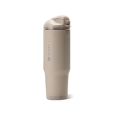 Ease2o 32oz | Compact Water Bottle with Straw & Chug Spout – Dune