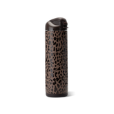 Ease2o 24oz | 2-in-1 Water Bottle with Soft Straw & Chug Spout – Brown Leopard