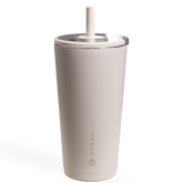 Everyday Tumbler 20oz | Ceramic-Lined Insulated Tumbler with Straw – Linen