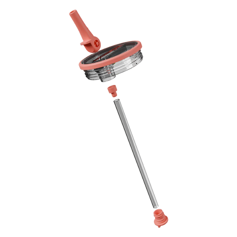 Removable Traveler Lid 40oz | Easy-Clean Flip Straw, Leakproof