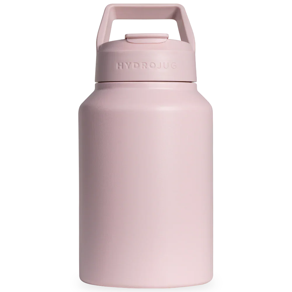Sport Jug 64oz | Half-Gallon Insulated Water Bottle, 24Hr Cold – Pink Sand
