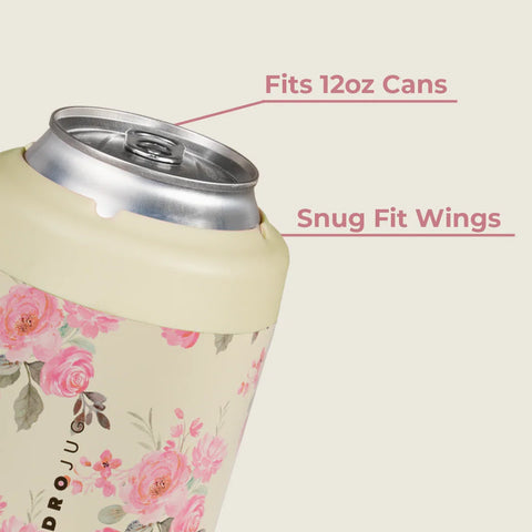 Can Cooler 12oz | 2-in-1 Insulated Standard Can Cooler, Screw-Top Lock – Keepsake