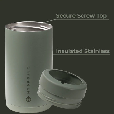 Can Cooler 16oz | 2-in-1 Insulated Tallboy Can Cooler, Screw-Top Lock – Courtyard