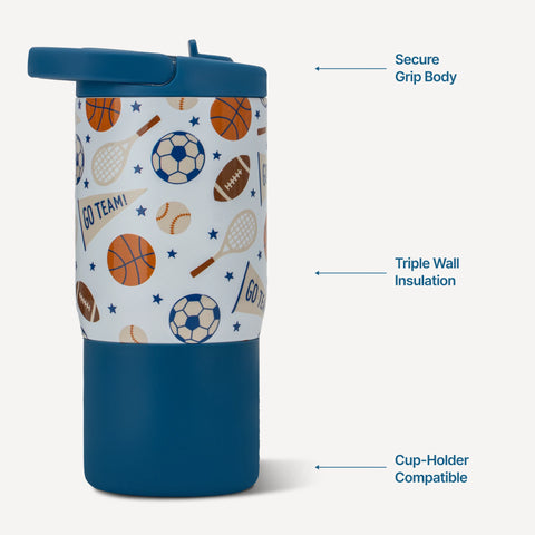 Sport 14oz | Compact Leakproof Kids Water Bottle – All-Stars