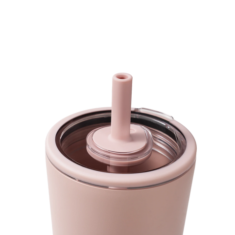 Everyday Tumbler 20oz | Ceramic-Lined Insulated Tumbler with Straw – Dusty Rose