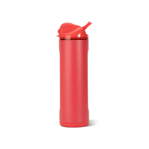 Ease2o 24oz | 2-in-1 Water Bottle with Soft Straw & Chug Spout – Fruit Punch