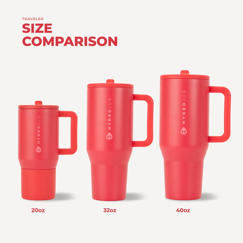 Traveler 32oz | Insulated Tumbler with Handle – Fruit Punch