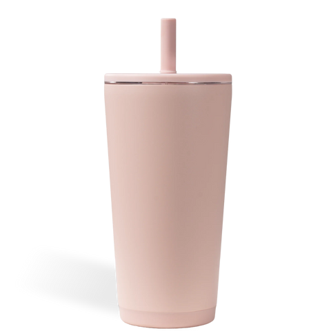 Everyday Tumbler 20oz | Ceramic-Lined Insulated Tumbler with Straw – Dusty Rose