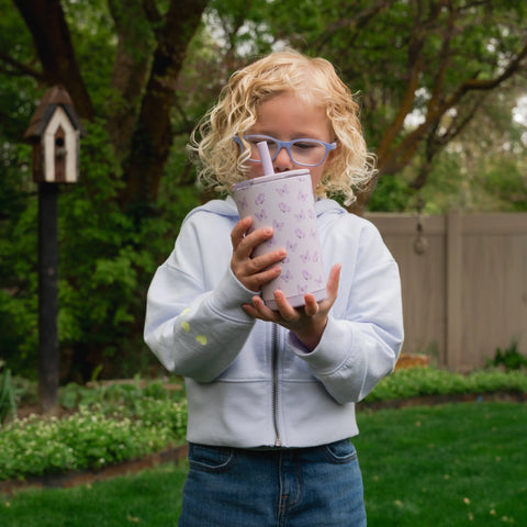 Everyday Tumbler 14oz | Ceramic-Lined Spill-Free Kids Tumbler – Flutter