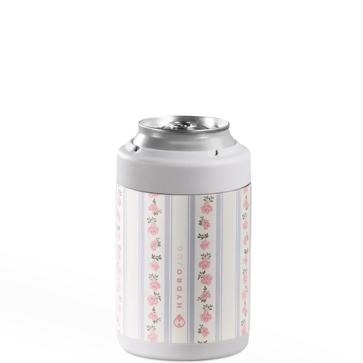 Can Cooler 12oz | 2-in-1 Insulated Standard Can Cooler, Screw-Top Lock – Primrose