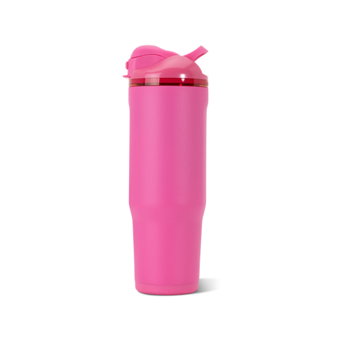 Ease2o 32oz | Compact Water Bottle with Straw & Chug Spout – Razzle