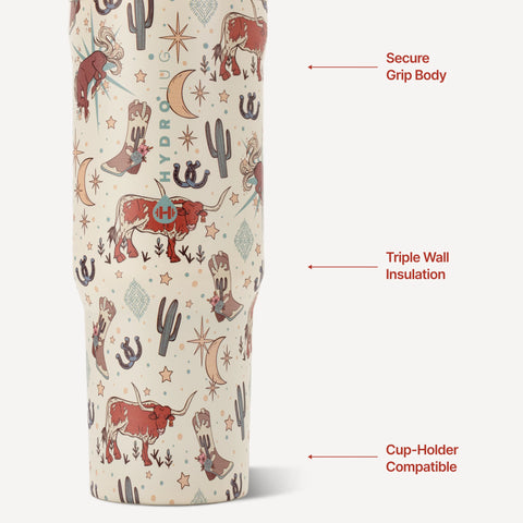Sport 32oz | Leakproof Insulated Water Bottle, Workout & Hike – Rodeo