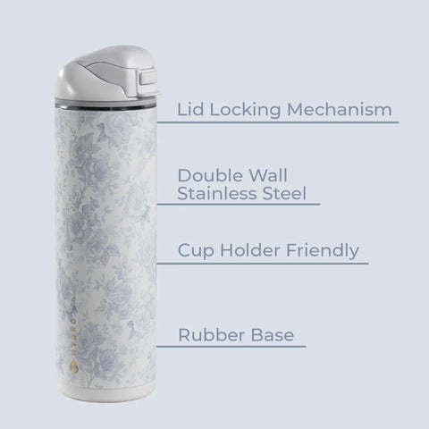 Ease2o 24oz | 2-in-1 Water Bottle with Soft Straw & Chug Spout – Cherish