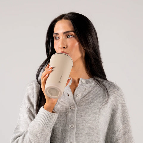 Everyday Tumbler 20oz | Ceramic-Lined Insulated Tumbler with Straw – Dune
