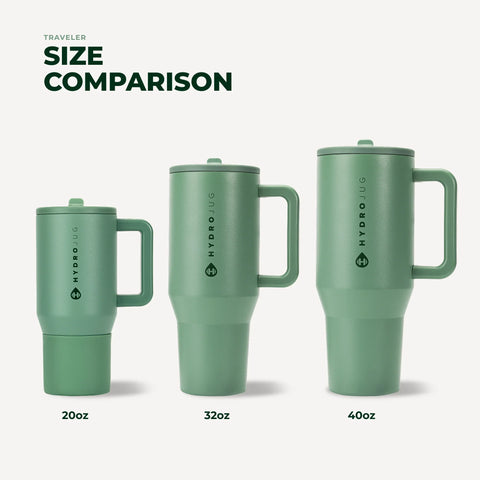 Traveler 32oz | Leakproof Insulated Tumbler with Handle – Sage