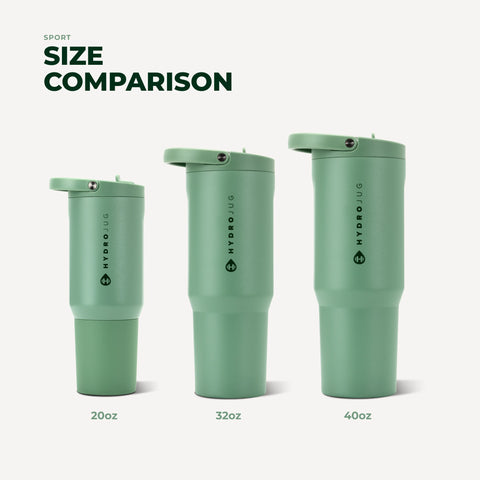 Sport 32oz | Leakproof Insulated Water Bottle, Workout & Hike – Sage
