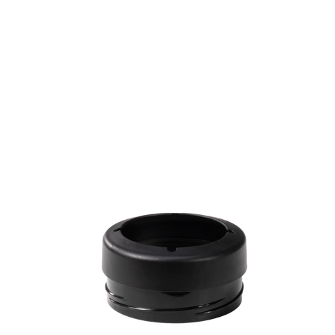 Can Cooler 16oz | 2-in-1 Insulated Tallboy Can Cooler, Screw-Top Lock – Black