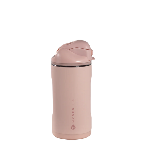 Ease2o 14oz | Leakproof 2-in-1 Kids Water Bottle with Straw & Chug Spout – Dusty Rose