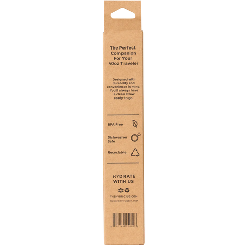 Traveler 40oz Straw Pack | 4 Replacement Straws, BPA-Free