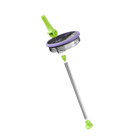 Removable Traveler Lid 40oz | Easy-Clean Flip Straw, Leakproof
