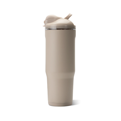 Ease2o 40oz | Dual-Function Water Bottle with Straw & Chug Spout – Dune