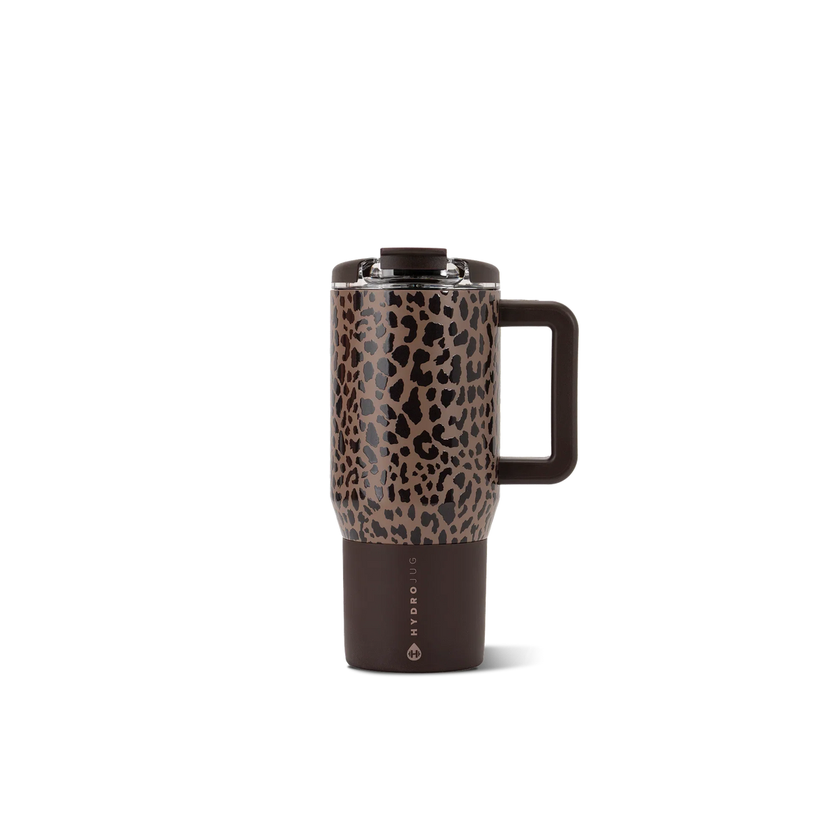 Coffee Traveler 20oz | Ceramic-Lined Insulated Travel Mug – Brown Leopard
