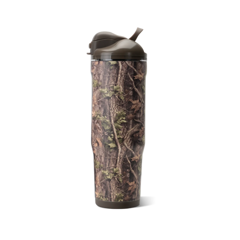 Ease2o 32oz | Compact Water Bottle with Straw & Chug Spout – Woodland