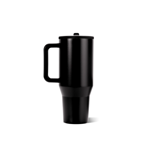 Traveler 32oz | Leakproof Insulated Tumbler with Handle – Black