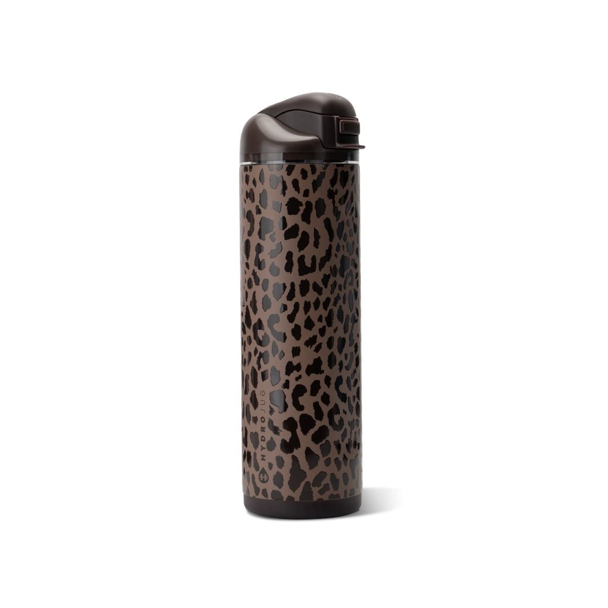 Ease2o 24oz | 2-in-1 Water Bottle with Soft Straw & Chug Spout – Brown Leopard