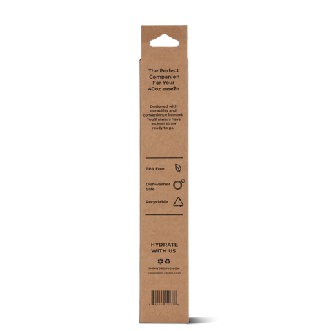 Ease2o 40oz Straw Pack | 4 Replacement Straws, BPA-Free
