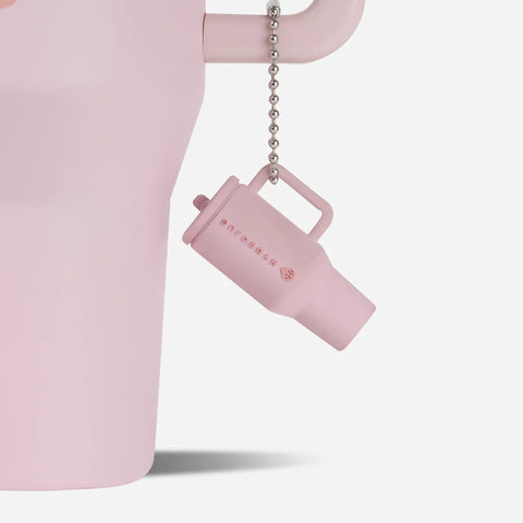 Traveler Keychain | Silicone Mini Traveler, Metal Chain