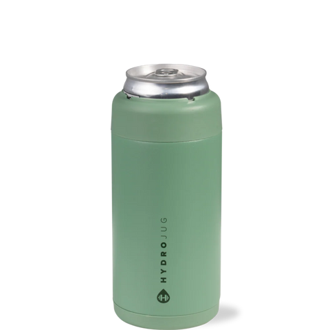 Slim Can Cooler 12oz | Insulated Stainless Steel Skinny Can Holder – Sage