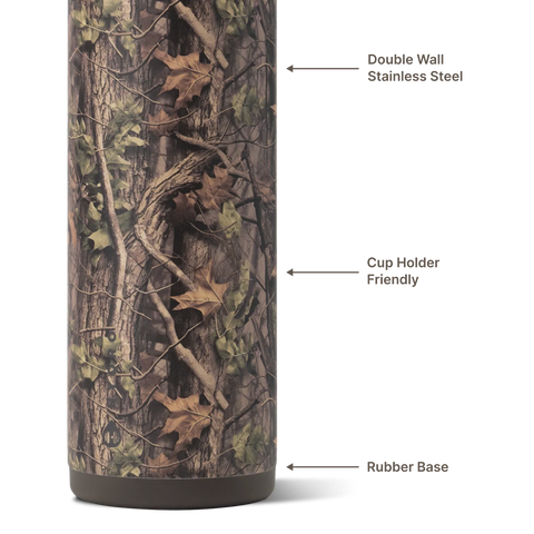 Ease2o 24oz | 2-in-1 Water Bottle with Soft Straw & Chug Spout – Woodland