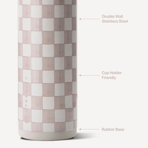 Ease2o 24oz | 2-in-1 Water Bottle with Soft Straw & Chug Spout – Sandstone
