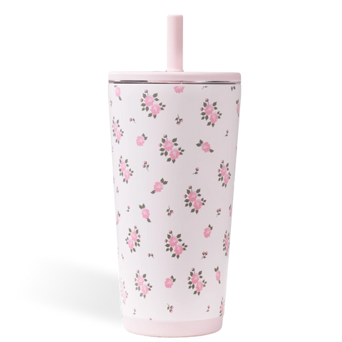 Everyday Tumbler 20oz | Ceramic-Lined Insulated Tumbler with Straw – Wildrose