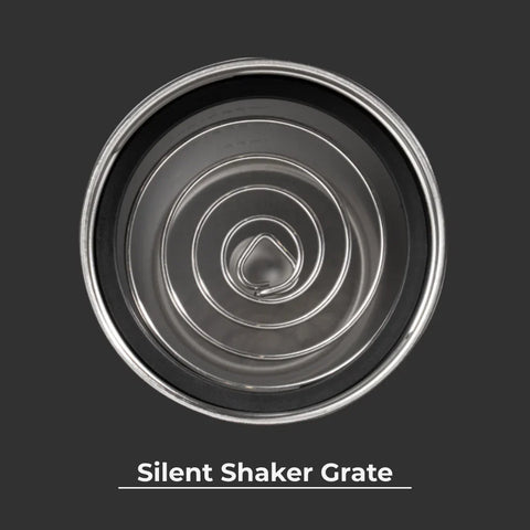 Insulated Shaker 24oz | Stainless Steel Protein Shaker, Silent Grate – Black Leopard