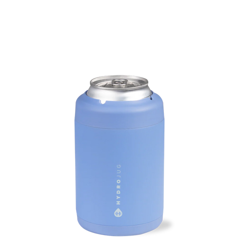 Can Cooler 12oz | 2-in-1 Insulated Standard Can Cooler, Screw-Top Lock – Light Blue