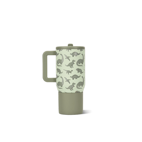 Traveler 20oz | Leakproof Kids Tumbler with Handle – Dinosaur