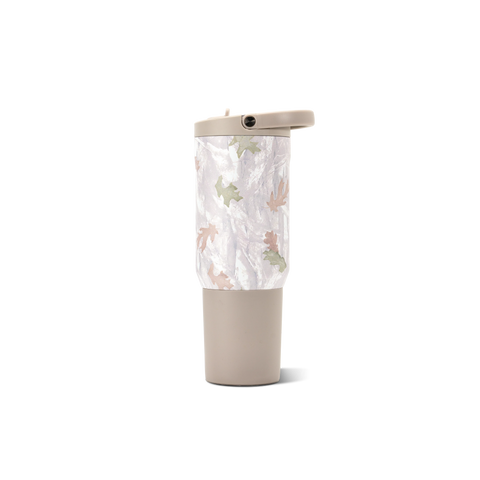 Sport 20oz | Kids Insulated Water Bottle, Leakproof Flip Straw – Camo