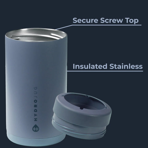 Can Cooler 16oz | 2-in-1 Insulated Tallboy Can Cooler, Screw-Top Lock – Cascade