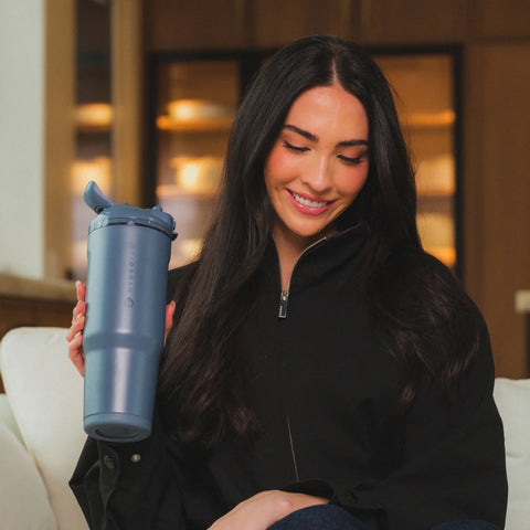 Ease2o 32oz | Compact Water Bottle with Straw & Chug Spout – Cascade