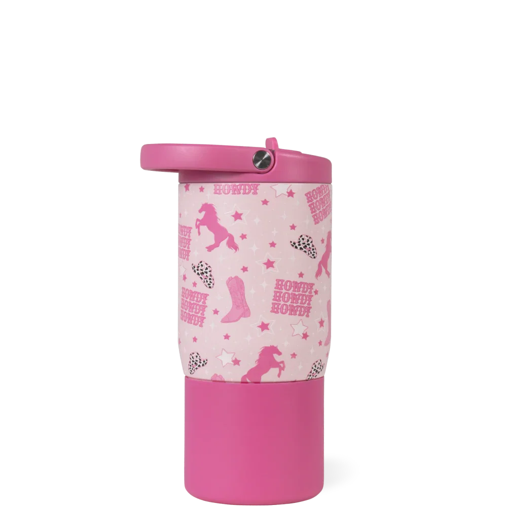 Sport 14oz | Compact Leakproof Kids Water Bottle – Cowgirl