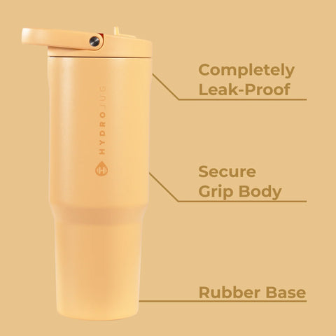 Sport 40oz | Large Leakproof Insulated Water Bottle – Marigold