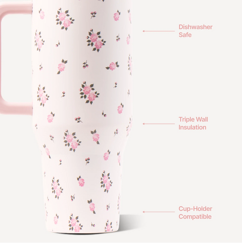 Traveler 32oz | Insulated Tumbler with Handle – Wildrose