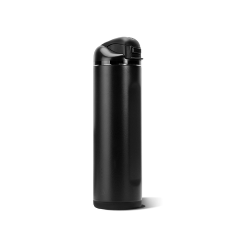 Ease2o 24oz | 2-in-1 Water Bottle with Soft Straw & Chug Spout – Black