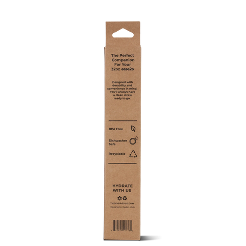 Ease2o 32oz Straw Pack | 4 Replacement Straws, BPA-Free