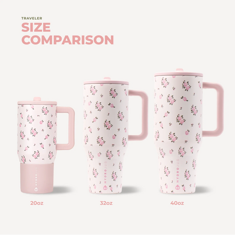 Traveler 32oz | Insulated Tumbler with Handle – Wildrose
