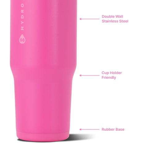 Ease2o 32oz | Compact Water Bottle with Straw & Chug Spout – Razzle