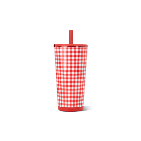 Everyday Tumbler 20oz | Ceramic-Lined Insulated Tumbler with Straw – Summer Picnic